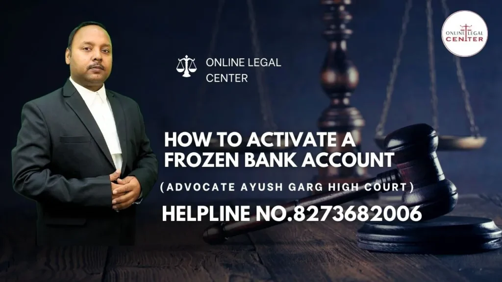 How to Activate a Frozen Bank Account