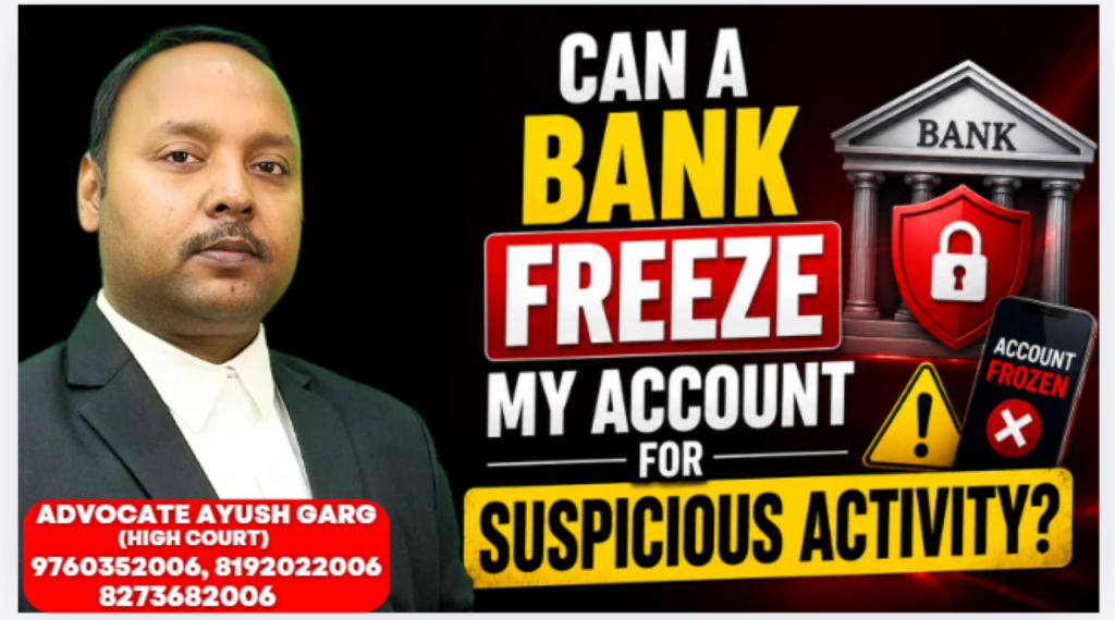Can A Bank Freeze My Account For Suspicious Activity